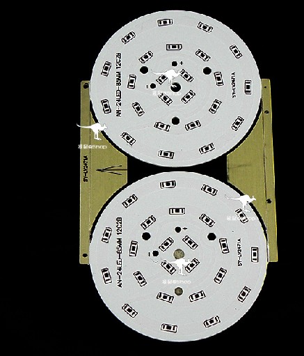(image for) 12W 24LED SMD5630 5730 Circular Aluminum Plate Diameter Combination Î¦85mmx2